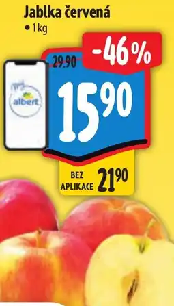 Albert Jablka červená nabídka