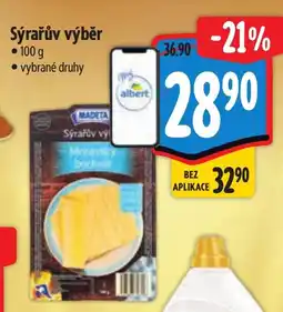 Albert Madeta Sýrařův výběr nabídka