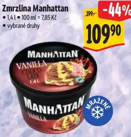 Albert Zmrzlina Manhattan nabídka