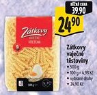 Albert Zátkovy vaječné těstoviny nabídka
