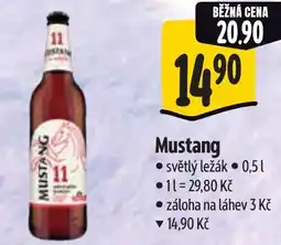 Albert Mustang světlý ležák nabídka