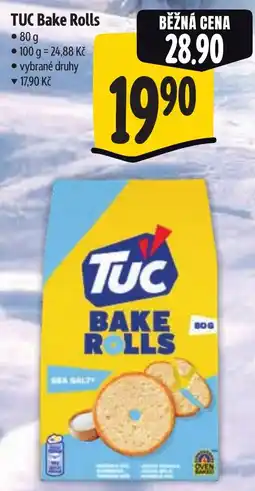 Albert TUC Bake Rolls nabídka