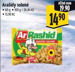 Albert Arašídy solené nabídka