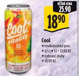Albert Cool nealkoholické pivo nabídka