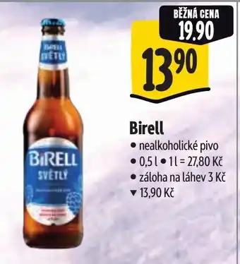 Birell nealkoholické pivo