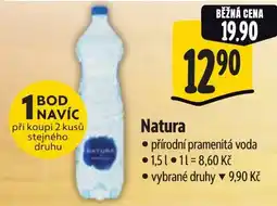 Albert Natura přírodní pramenitá voda nabídka