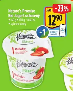 Albert Nature's Promise Bio Jogurt ochucený nabídka