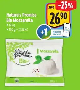 Albert Nature's Promise Bio Mozzarella nabídka