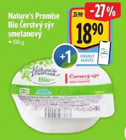 Albert Nature's Promise Bio Čerstvý sýr smetanový nabídka