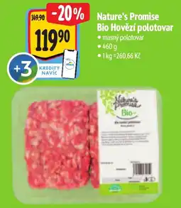Albert Nature's Promise Bio Hovězí polotovar nabídka