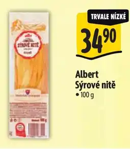 Albert Albert Sýrové nitě nabídka