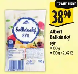 Albert Albert Balkánský sýr nabídka