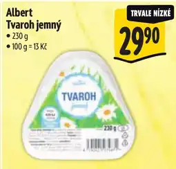 Albert Albert Tvaroh jemný nabídka
