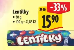 Albert Lentilky nabídka