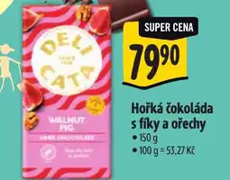 Albert Hořká čokoláda s fíky a ořechy nabídka