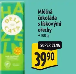 Albert Mléčná čokoláda slískovými ořechy nabídka