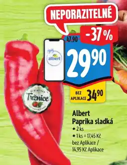 Albert Albert Paprika sladká nabídka