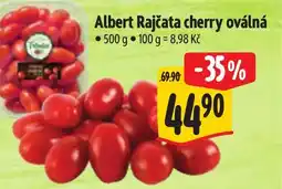 Albert Albert Rajčata cherry oválná nabídka
