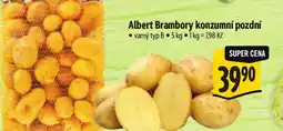 Albert Albert Brambory konzumní pozdní nabídka