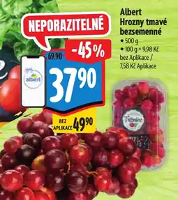 Albert Albert Hrozny tmavé bezsemenné nabídka