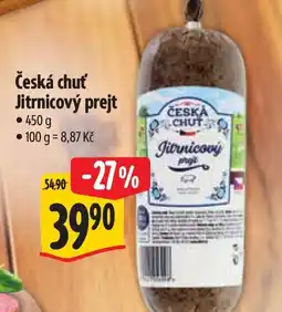 Albert Česká chuť Jitrnicový prejt nabídka