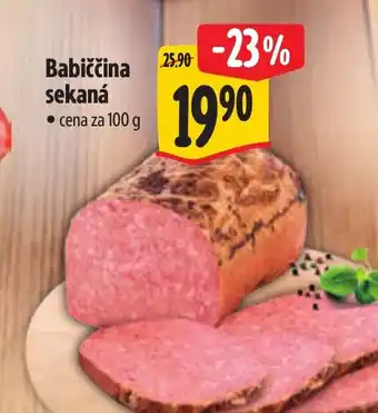 Albert Babiččina sekaná nabídka