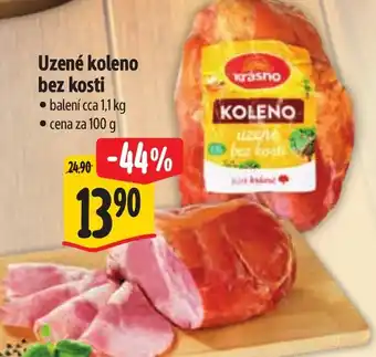 Uzené koleno bez kosti