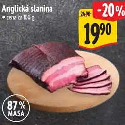 Albert Anglická slanina nabídka