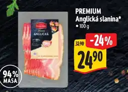Albert PREMIUM Anglická slanina nabídka