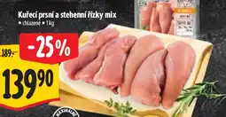 Albert Kuřecí prsní a stehenní řízky mix nabídka