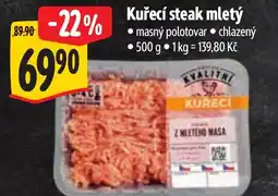 Albert Kuřecí steak mletý nabídka