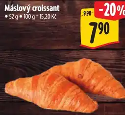 Albert Máslový croissant nabídka