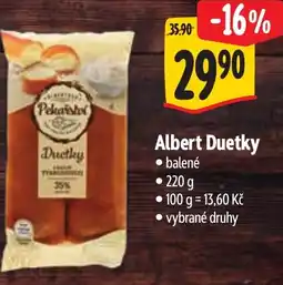 Albert Albert Duetky nabídka
