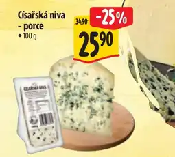 Albert Císařská niva - porce nabídka