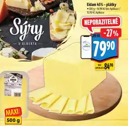 Albert Eidam 45% - plátky nabídka