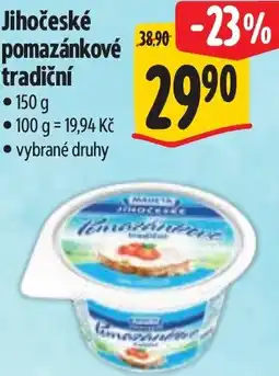 Albert Madeta Jihočeské pomazánkové tradiční nabídka