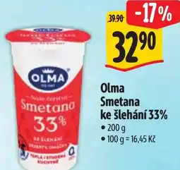 Albert Olma Smetana ke šlehání 33% nabídka