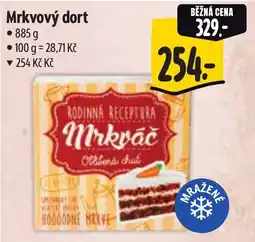 Albert Mrkvový dort nabídka