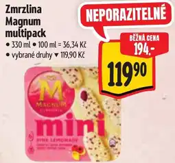 Albert Zmrzlina Magnum multipack nabídka