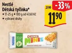 Albert Nestlé Dětská tyčinka nabídka
