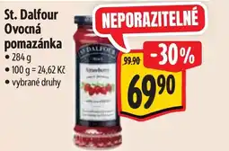 Albert St. Dalfour Ovocná pomazánka nabídka