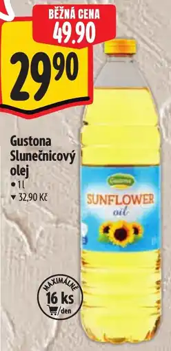 Albert Gustona Slunečnicový olej nabídka