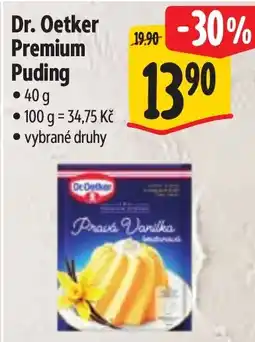 Albert Dr. Oetker Premium Puding nabídka