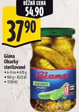 Albert Giana Okurky sterilované nabídka