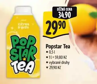 Albert Popstar Tea nabídka