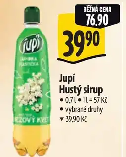 Albert Jupí Hustý sirup nabídka