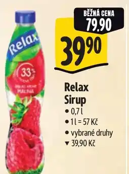 Albert Relax Sirup nabídka