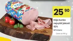 Kubík potraviny Kája šunka nejvyšší jakosti 92% nabídka