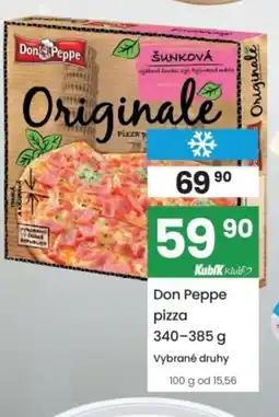 Kubík potraviny Don Peppe pizza nabídka