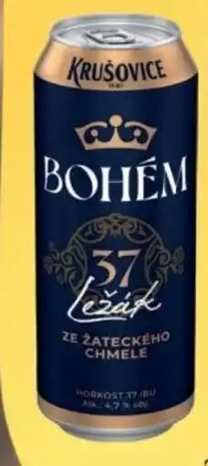 Kubík potraviny Krušovice Bohém 12 nabídka